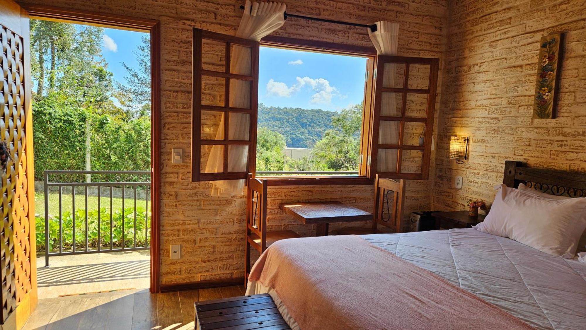 Chale Gosto Da Roca Villa มงชิแวร์จิ ภายนอก รูปภาพ